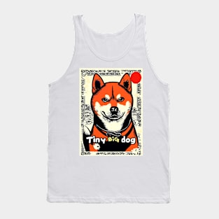 Tiny big dog Tank Top